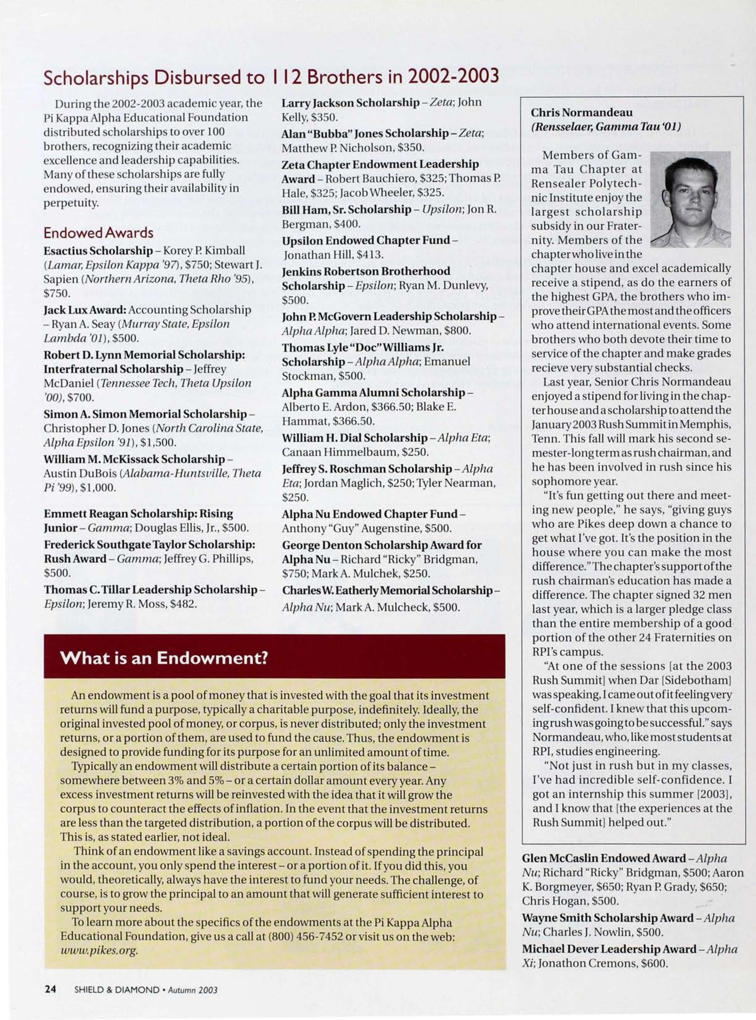 What Is An Endowment?